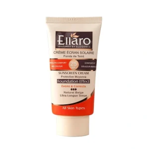 کرم ضد آفتاب SPF25 کرم پودری انواع پوست بژ طبیعی – الارو