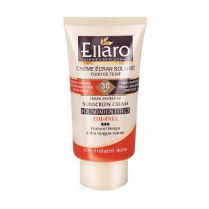 کرم ضد افتاب SPF30 کرم پودری مات فاقد چربی بژطبیعی – الارو