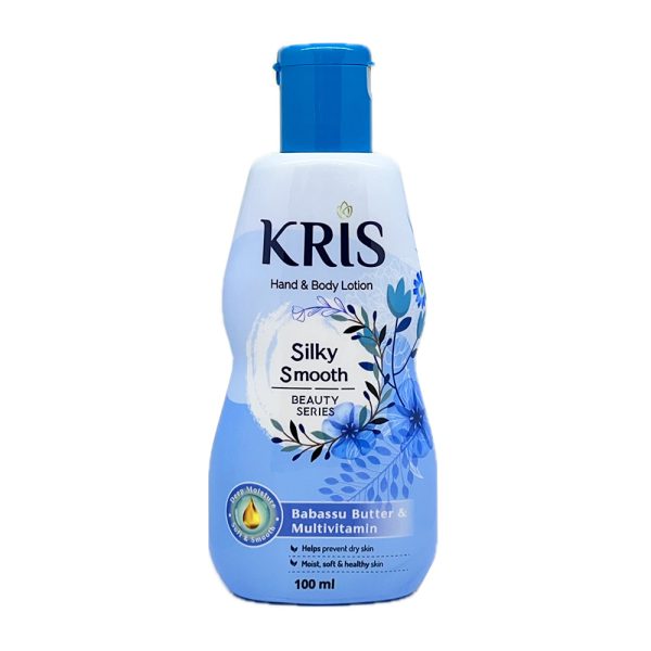 لوسیون کریس مدل Silky smooth آبی