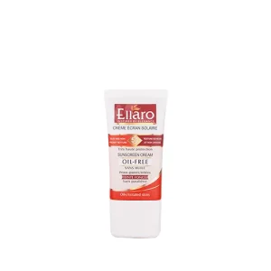 کرم ضد آفتاب +SPF50فاقد چربی بیرنگ – الارو
