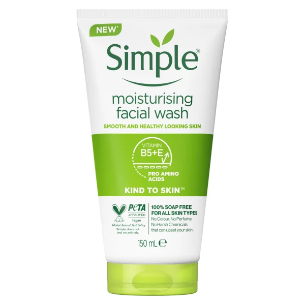 ژل شستشو moisturizing سیمپل